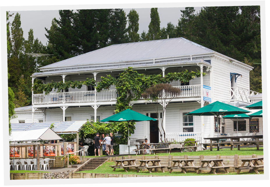 Exterior of Puhoi Pub